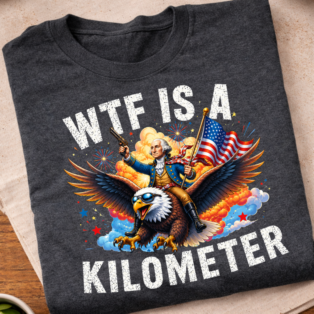 WTF is a Kilometer George Eagle 250 Years T-Shirt