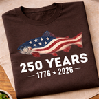 America's 250 Years USA Fish T-Shirt