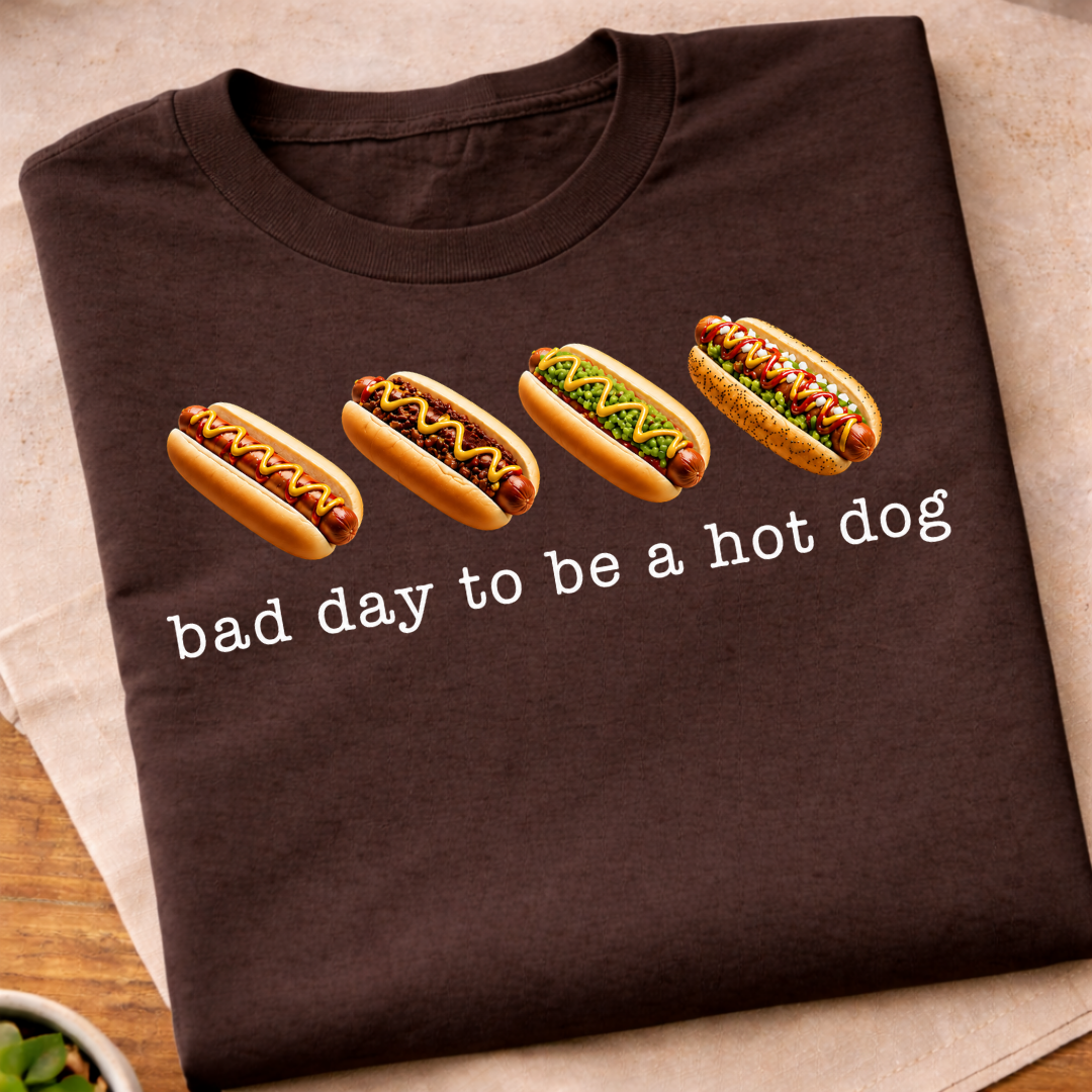 Bad Day To Be A Hot Dog T-Shirt