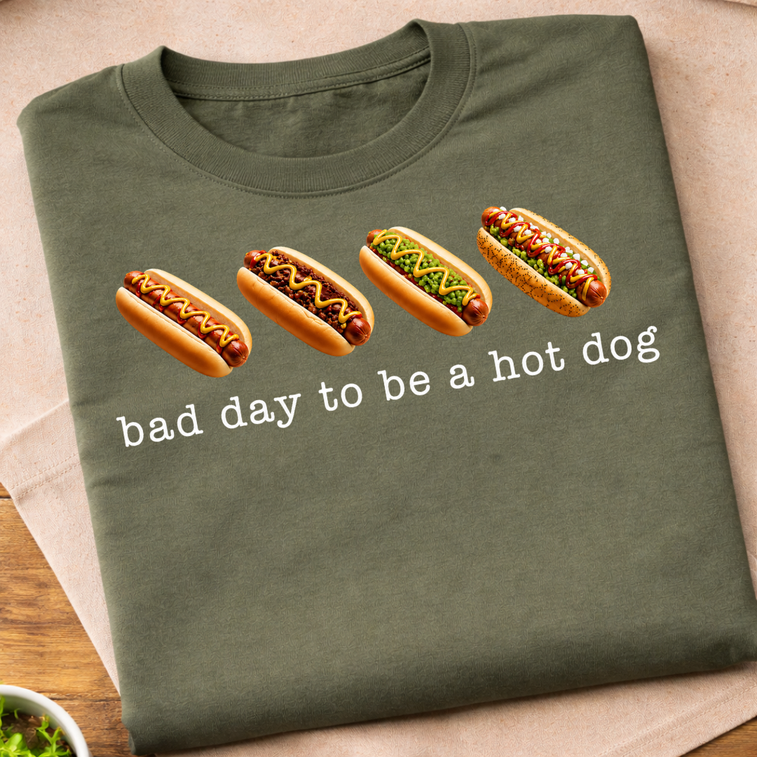 Bad Day To Be A Hot Dog T-Shirt