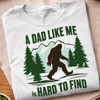 Retro Vintage Bigfoot Dad T-Shirt