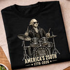 George Washington Drummer 250 USA T-Shirt