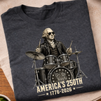 George Washington Drummer 250 USA T-Shirt
