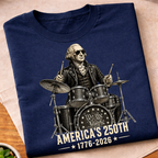 George Washington Drummer 250 USA T-Shirt