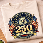 250 Anniversary USA T-Shirt