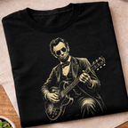 Lincoln Blues Guitar T-Shirt