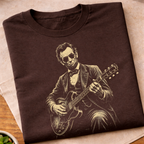 Lincoln Blues Guitar T-Shirt