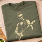 Lincoln Playing Guitar T-Shirt