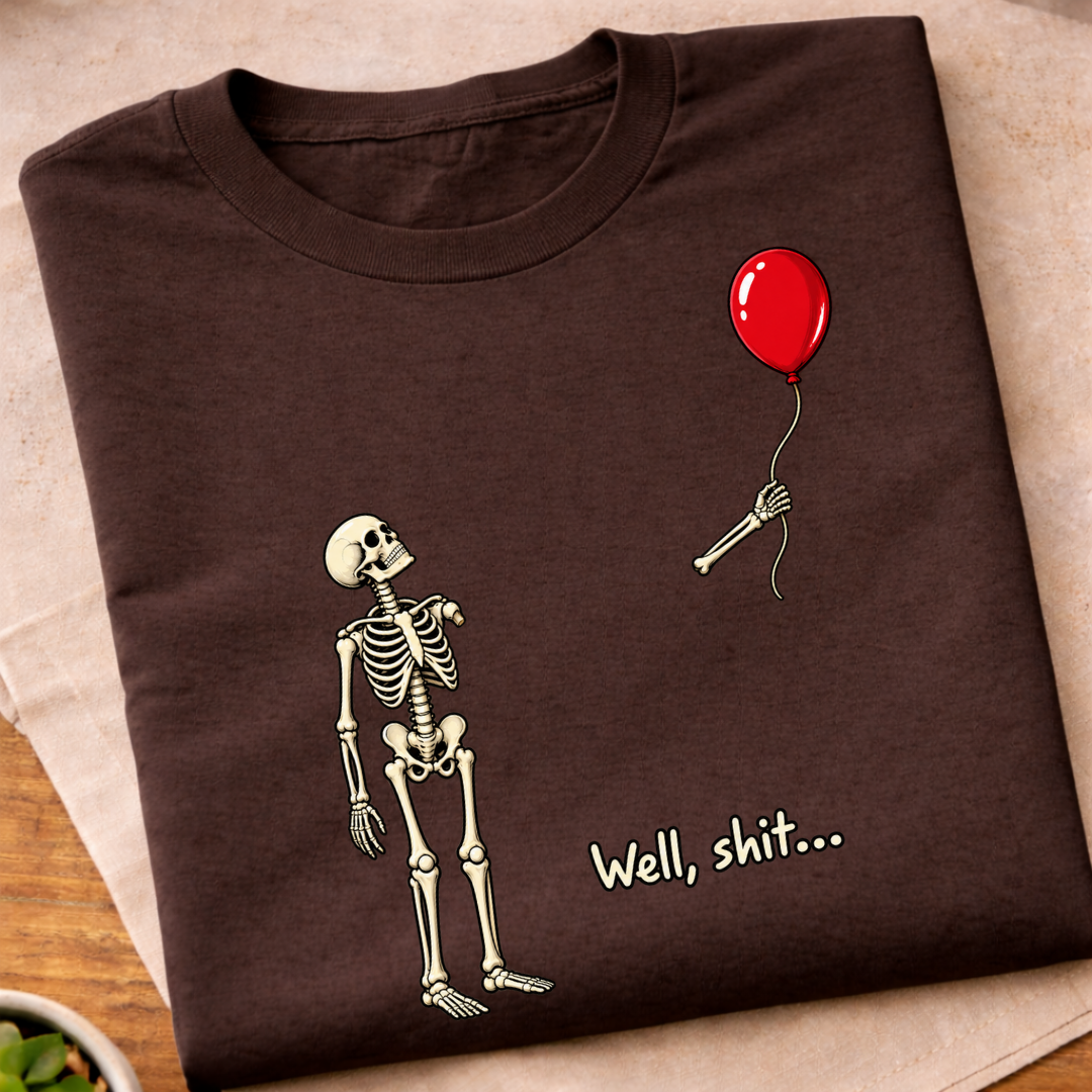 Skeleton Balloon T-Shirt