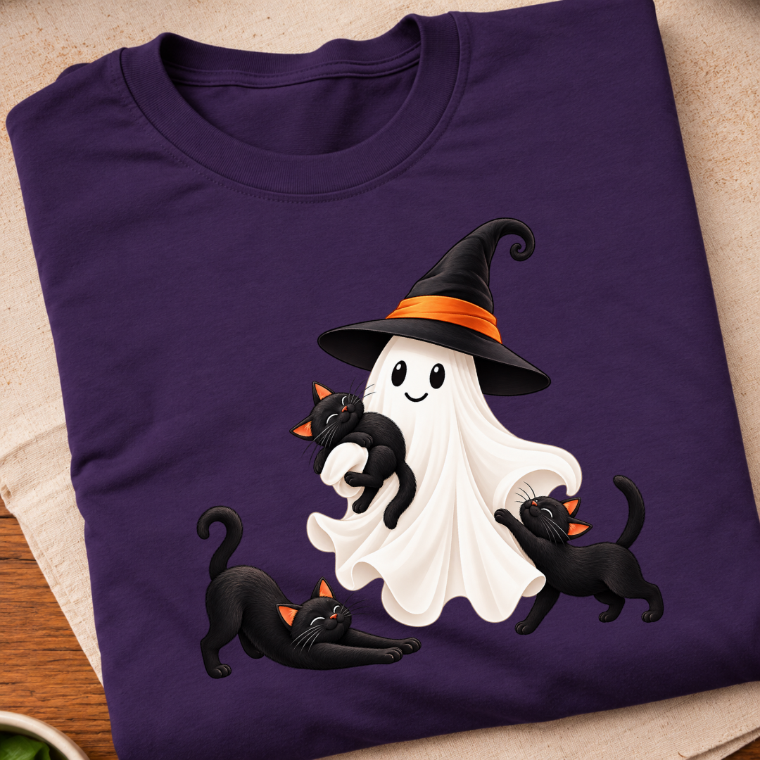 Ghost Black Cats T-Shirt