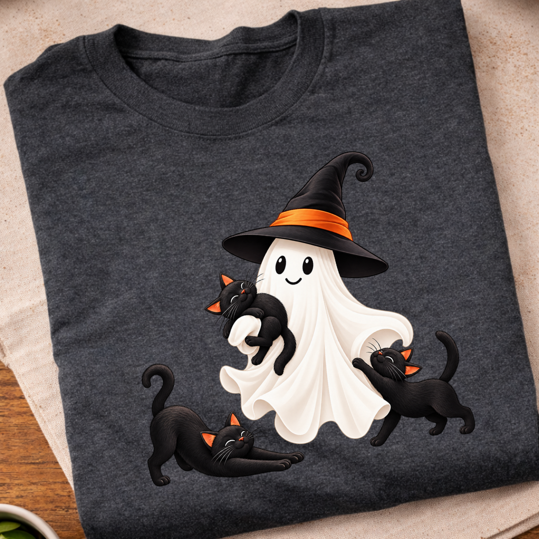 Ghost Black Cats T-Shirt