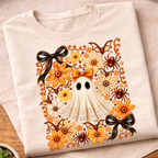 Floral Ghost T-Shirt