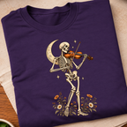 Skeleton Playing Violin T-Shirt