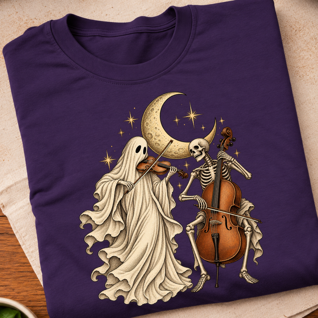 Ghost & Skeleton Duet T-Shirt