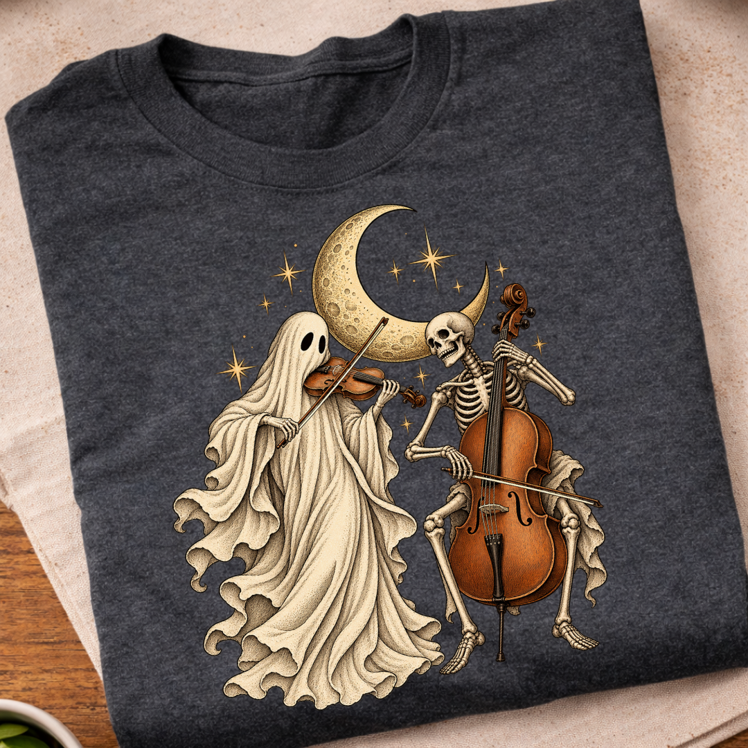 Ghost & Skeleton Duet T-Shirt