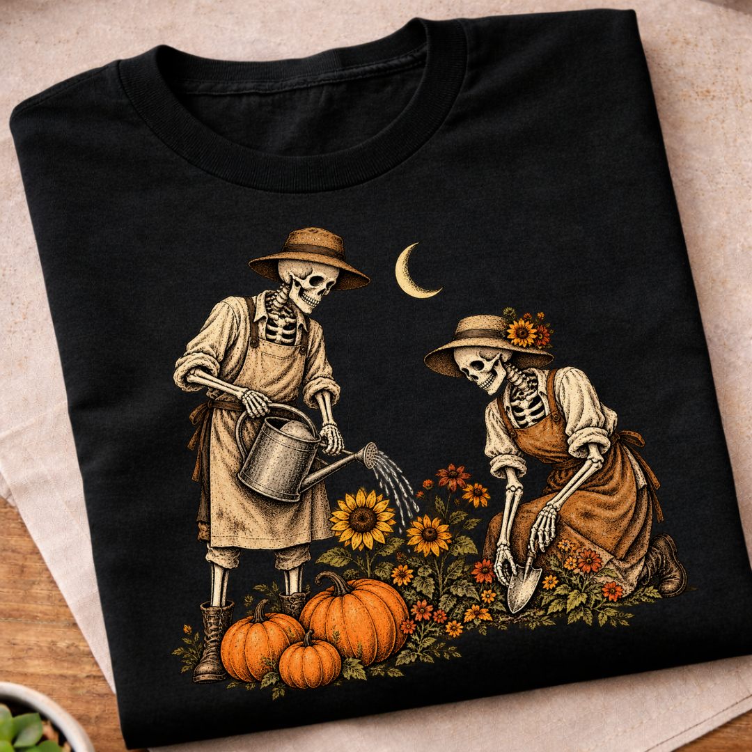 Gardening Skeletons T-Shirt