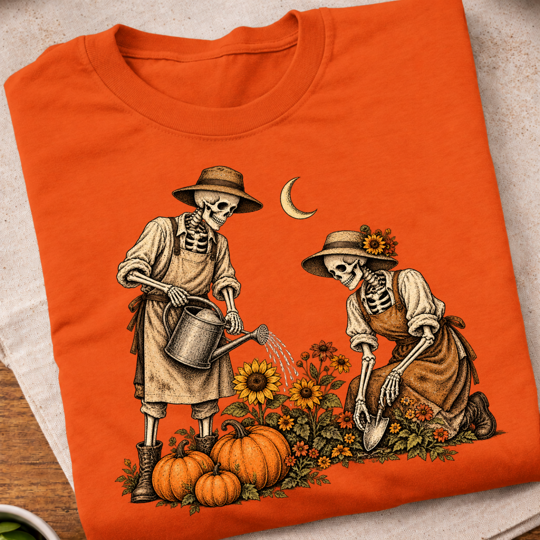 Gardening Skeletons T-Shirt