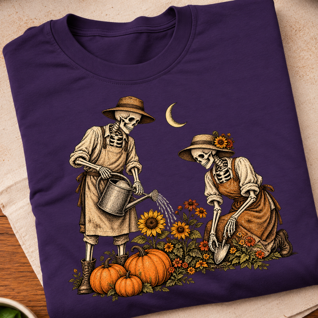 Gardening Skeletons T-Shirt