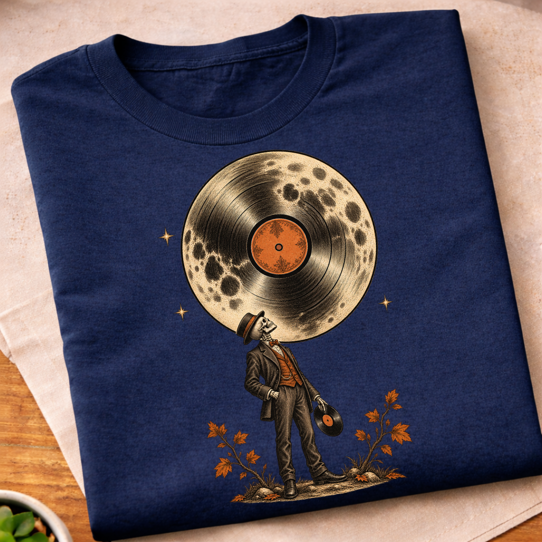 Vinyl Moon T-Shirt