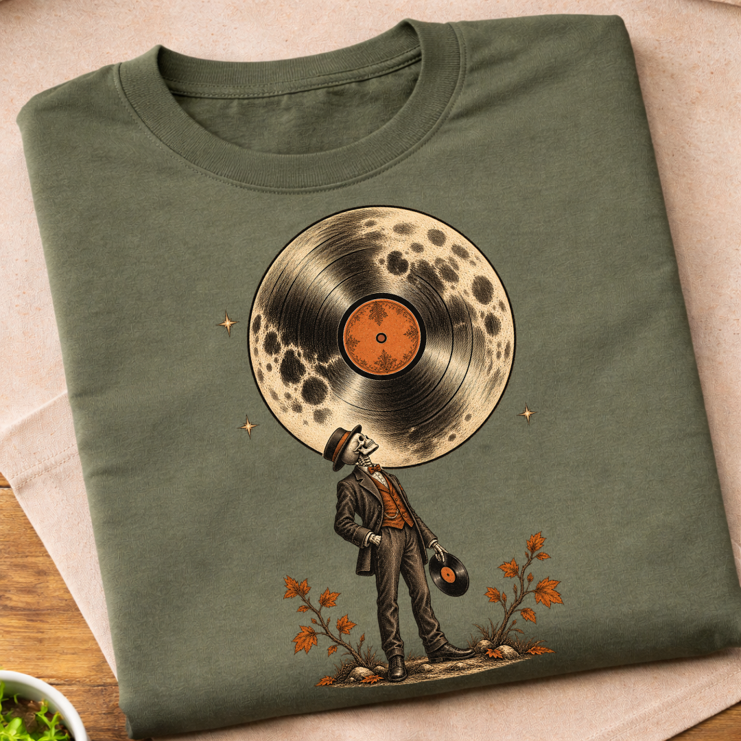 Vinyl Moon T-Shirt