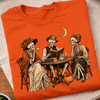 Book Club Skeleton T-Shirt