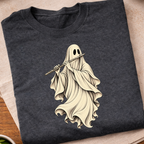 Ghost Playing Flute T-Shirt