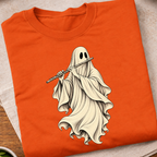 Ghost Playing Flute T-Shirt