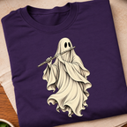 Ghost Playing Flute T-Shirt