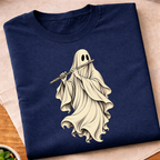 Ghost Playing Flute T-Shirt