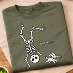 Dancing Skeleton Dog Humorous T-Shirt
