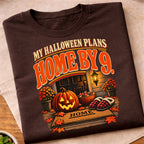 Halloween Home By 9 T-Shirt
