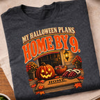 Halloween Home By 9 T-Shirt