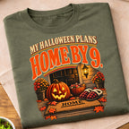 Halloween Home By 9 T-Shirt