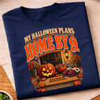 Halloween Home By 9 T-Shirt