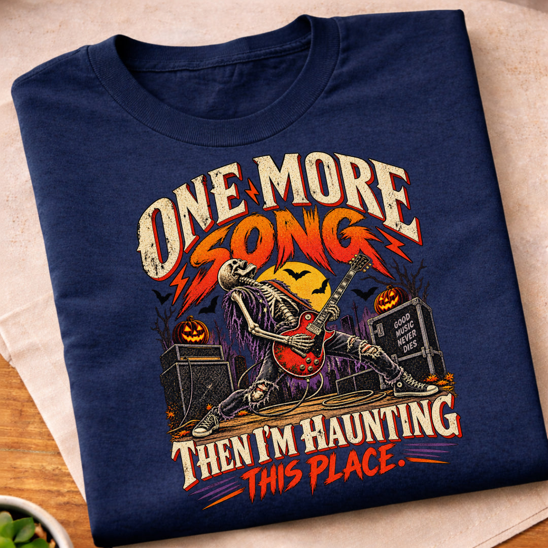 One More Song Haunting T-Shirt