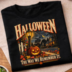 Halloween Porch Pumpkin T-Shirt