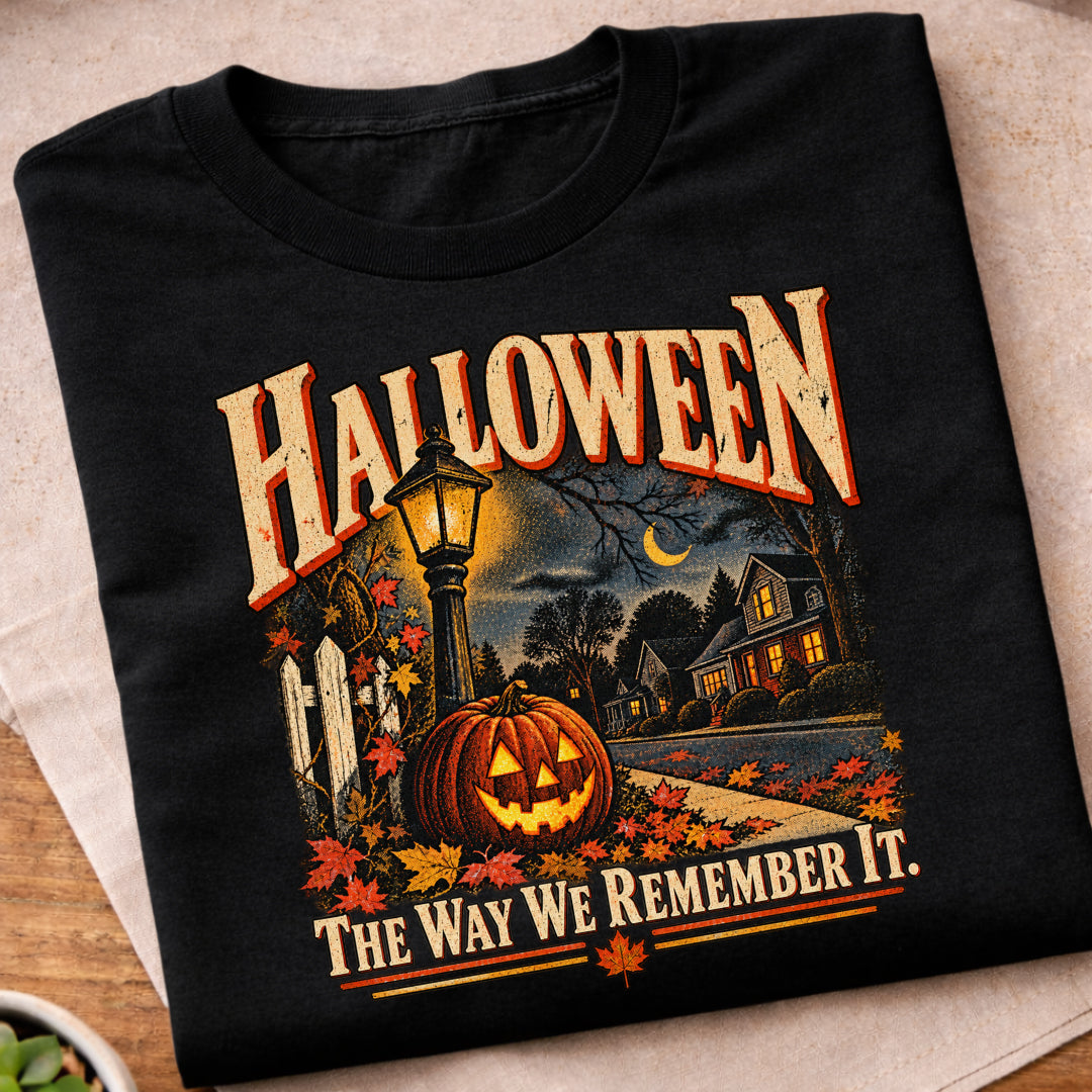 Halloween Porch Pumpkin T-Shirt