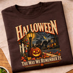 Halloween Porch Pumpkin T-Shirt