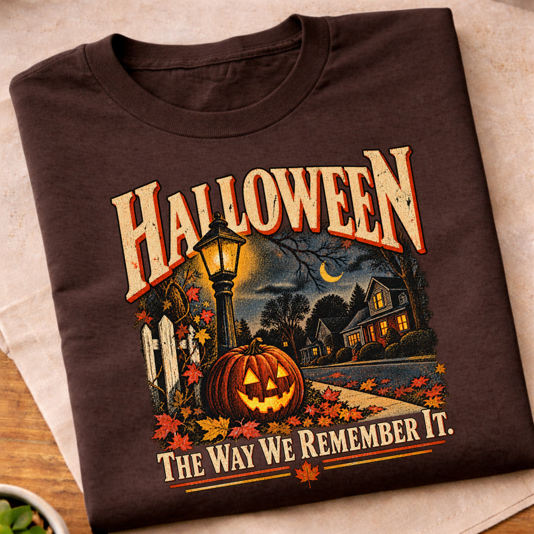 Halloween Porch Pumpkin T-Shirt