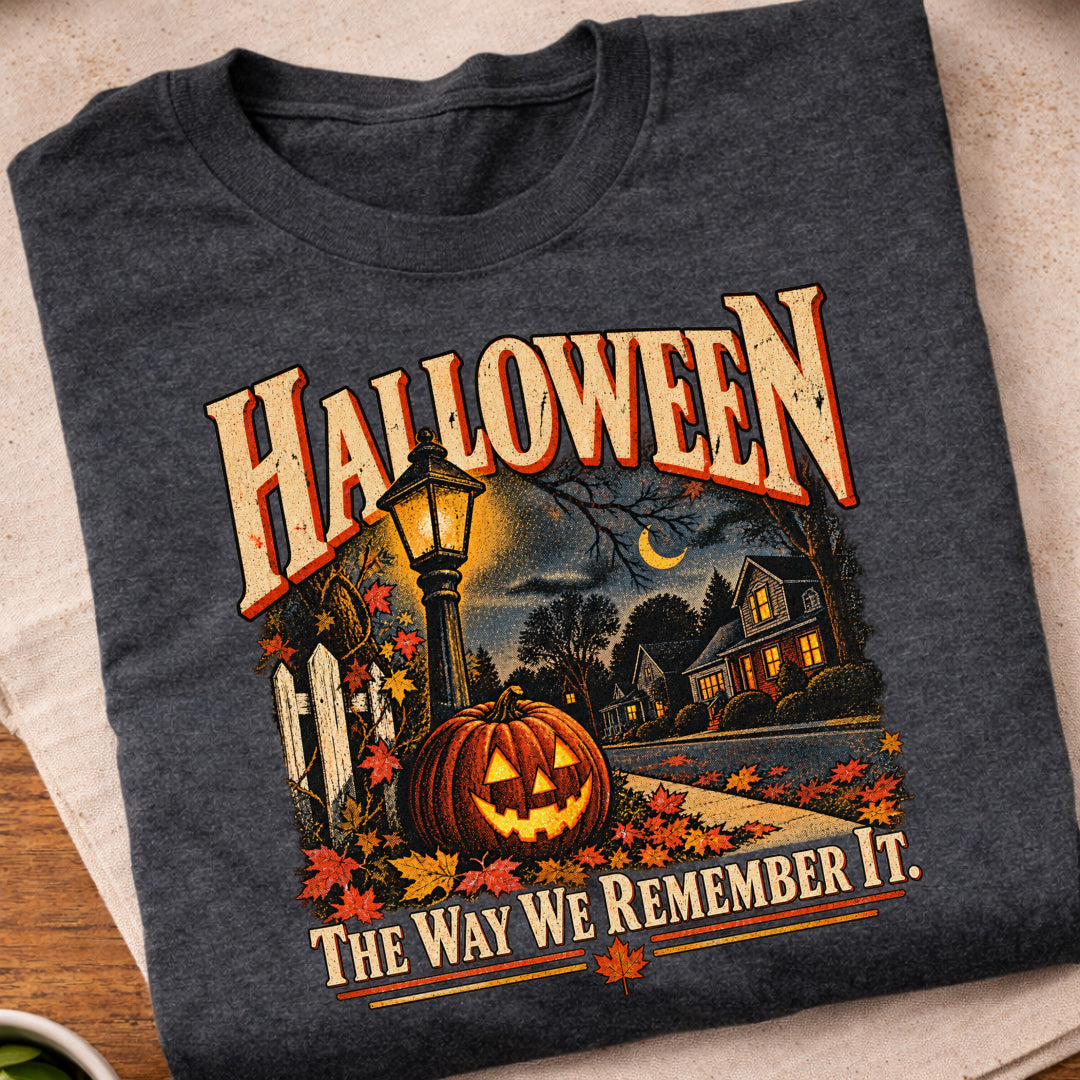 Halloween Porch Pumpkin T-Shirt