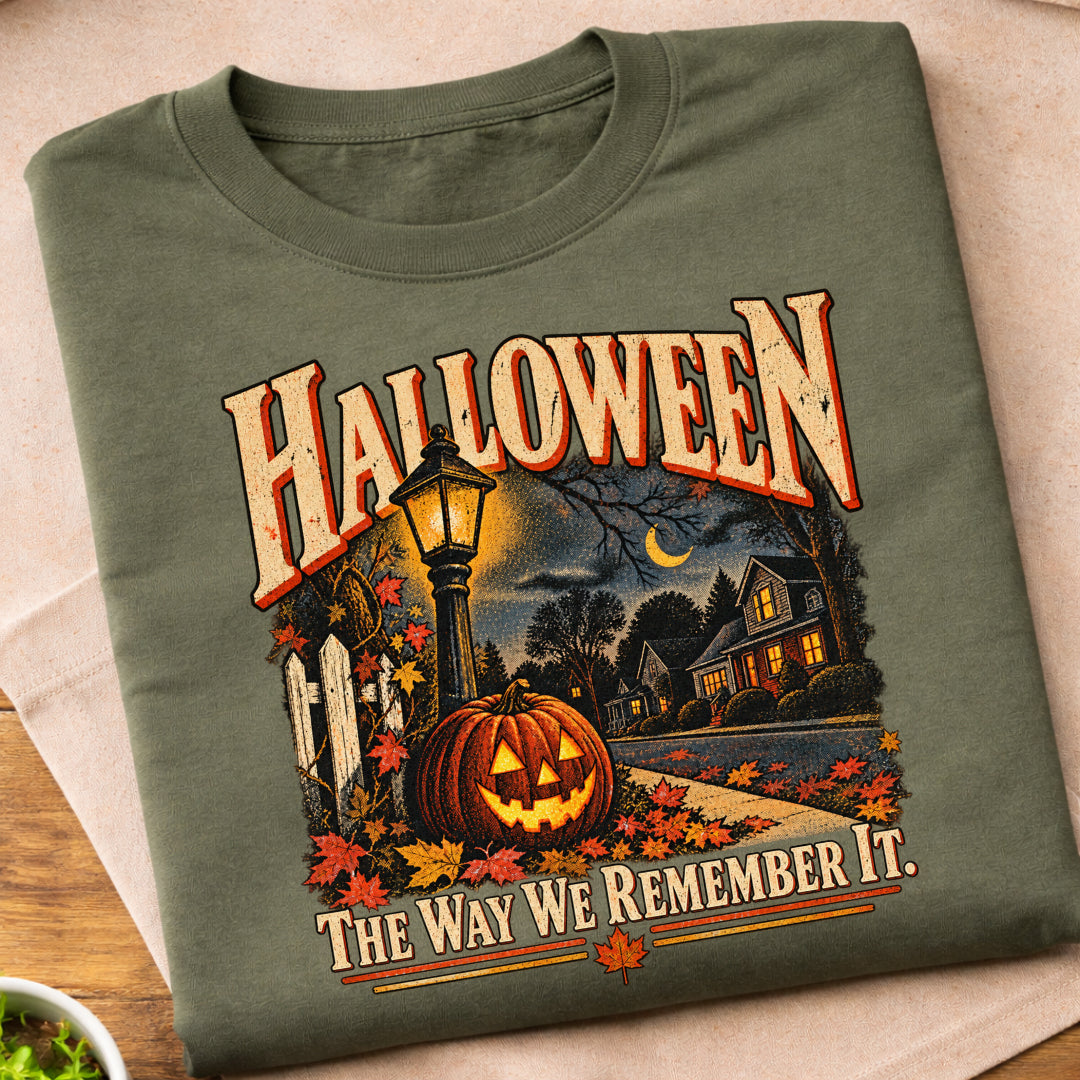 Halloween Porch Pumpkin T-Shirt
