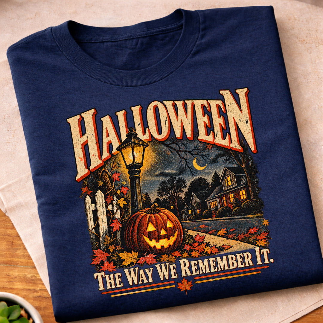 Halloween Porch Pumpkin T-Shirt