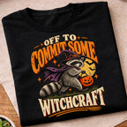 Halloween Witchcraft Warning T-Shirt