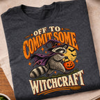 Halloween Witchcraft Warning T-Shirt