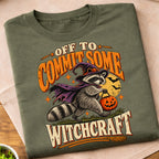 Halloween Witchcraft Warning T-Shirt