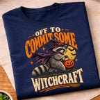 Halloween Witchcraft Warning T-Shirt
