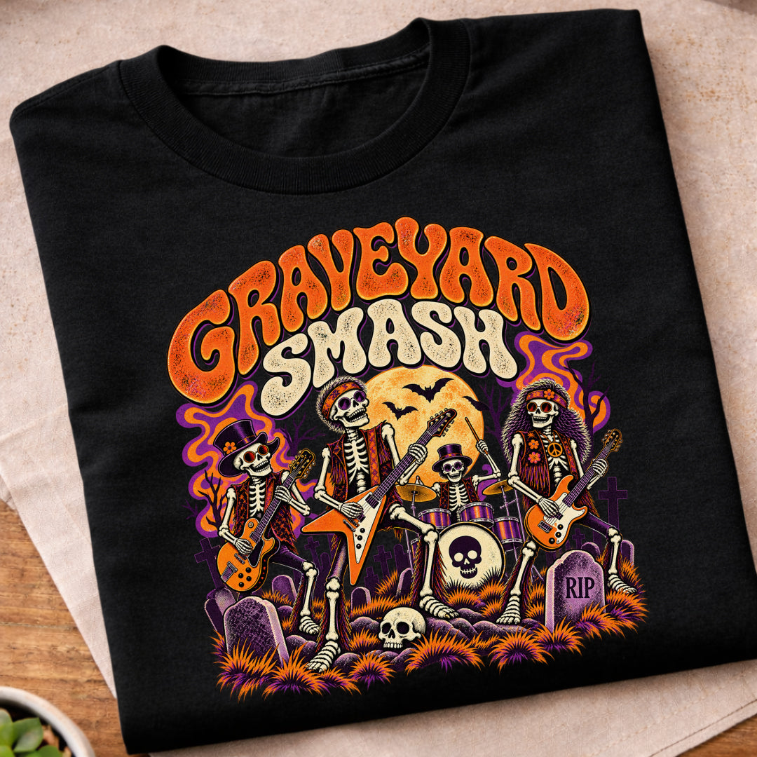 Graveyard Halloween Party T-Shirt