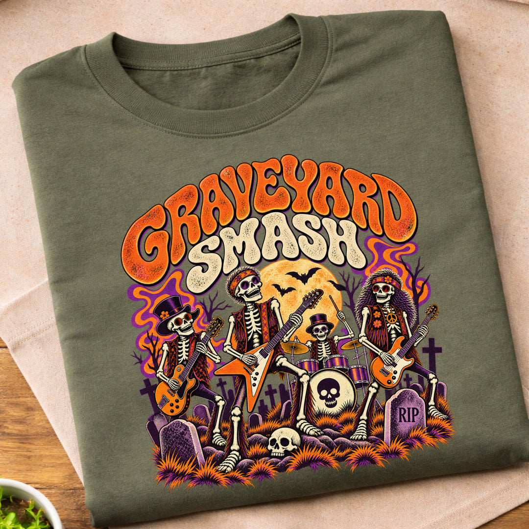 Graveyard Halloween Party T-Shirt