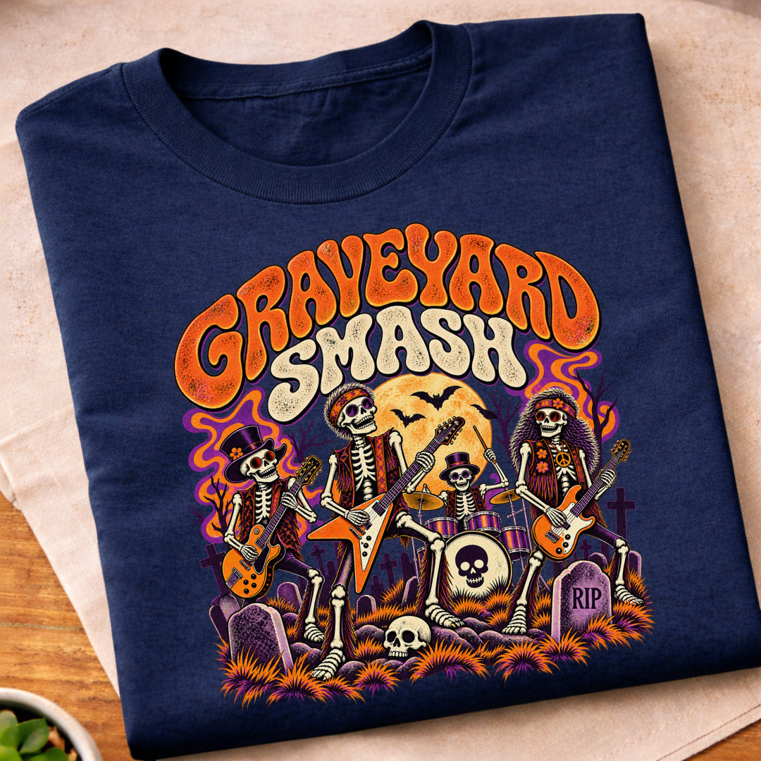 Graveyard Halloween Party T-Shirt