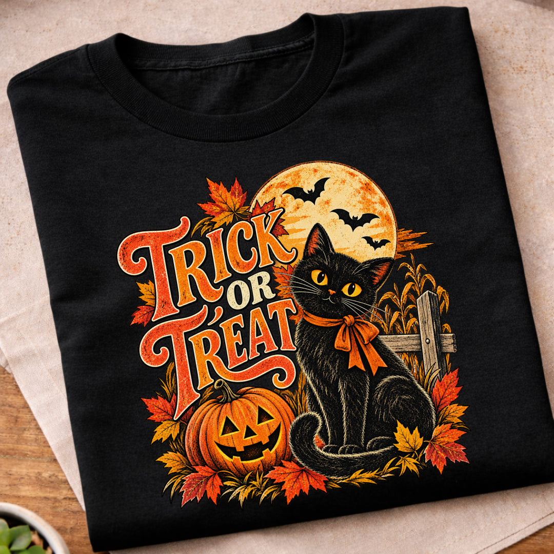 Trick Or Treat Pumpkin T-Shirt